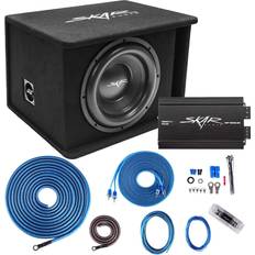 Speaker Connections Boat & Car Speakers Skar Audio BNDLE-SDR-1X12D2-RP-800.1D-SKAR4ANL-CCA