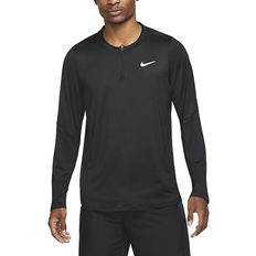 Nike Court Dri-FIT Advantage 1/2 Zip Top - Black