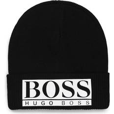 HUGO BOSS Boys Logo Beanie Hat