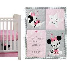 Kid's Room Lambs & Ivy Minnie Mouse Crib Bedding Set 4-Piece