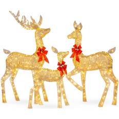 Christmas Lights Best Choice Products Deer Family Set Christmas Lighting 3