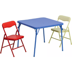Mindy Kids Colorful Folding Table and Chair Set 3 piece