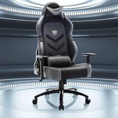 Fuqido Classic Big and Tall Gaming Chair - Black/Grey