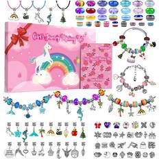 Metal Creativity Sets Gionlion Charm Bracelet Making Kit 150pcs