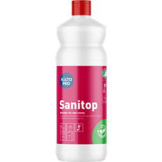 Rengøringsudstyr & -Midler kiilto Sanitetsrengøring sur Natura Sanitop Svanemærket uden farve/parfume 1 ltr,6