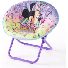 Metal Chair Disney Minnie Mouse Folding Saucer Chair