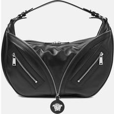 Versace Bags Versace Repeat Small Hobo Bag Black