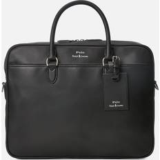 Leather - Man Computer Bags Polo Ralph Lauren COMMUTER-BUSINESS CASE-SMOOTH LEATHER men's Briefcase in Black