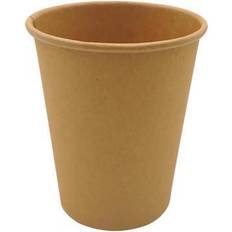 Papbæger Papbæger hotcup 25 cl./8 oz. ubleget nature