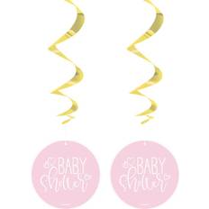 BABYshower swirls i lyserød