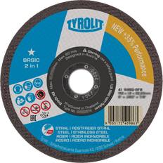 Tyrolit BASIC*-skärskiva 125 x 1,0 x 22,23 A 60 Q- BFB (25 st