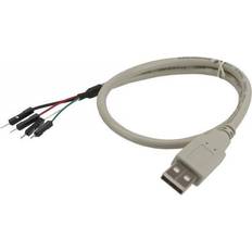 Pin header InLine USB-A han 4 Pin header adapter