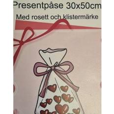 Cellofanpåse Dynas Cellofanpåse med Rosett och Stickers