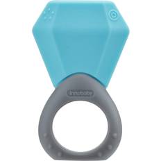 Blue Teething Toys Innobaby TEETHIN' Smart Birthstone Ring TEETHER March (Aquamarine)