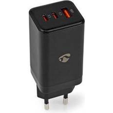 Usb c pd 45w Nedis USB-C Oplader PD 65W GaN (2xUSB-C/1xUSB-A)