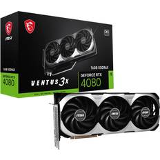 GeForce RTX 4080 Graphics Cards MSI GeForce RTX 4080 VENTUS 3X OC 1xHDMI 3xDP 16GB