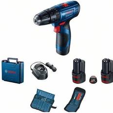 Bosch gsb 12v 30 Bosch 12v 30/14Nm impact drill/driver GSB 120-LI 2x2.0Ah suitcase 23pcs ACC