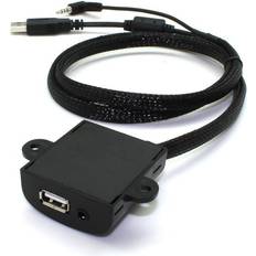 Aux usb kabler Connects2 Universal USB aux MINI jack