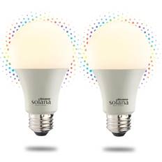 Light Bulbs Bulbrite 60-Watt EQ A19 Full Color Dimmable LED Light Bulb 861800