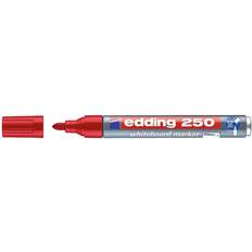 Edding Marker penne Edding 250-002 rød Board marker, rund spids 1,5-3mm (10stk