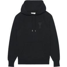 Ami Paris Ami De Coeur Hoodie Unisex - Black