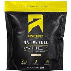 Ascent Native Fuel Whey Protein Powder Vanilla Bean