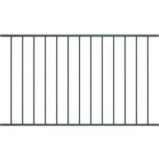 vidaXL Pannello di Recinzione Acciaio Verniciato 1.7x0.75 m Antracite