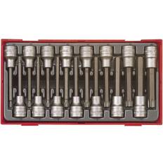 Bits-topnøglesæt torx & unbraco