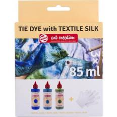 Vert Peintures Textiles Royal Talens Tie Dye Set 3 x 85 ml Bleu