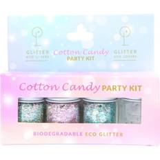 Juhlatarvikkeet Glitter Eco Lovers Cotton Candy Party Kit 24ml