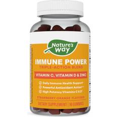 Nature's Way Immune Power Gummies Strawberry Orange