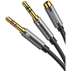 UGREEN Splitter 2x3.5mm-3.5mm M-F 0.3m