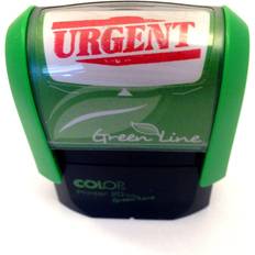 Green Line Word Stamp URGENT