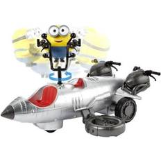 Ich – einfach unverbesserlich Actionfiguren Mattel Minions RC Vehicle Wild Rider Remote Control Toy with 4-inch Minions Bob Action Figure Gift for Kids