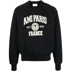 Ami Paris France Sweatshirt Unisex - Black