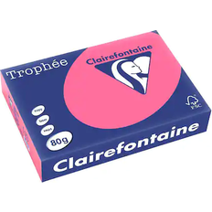 Rose Papiers de bureau Clairefontaine Clairftn R/500F Troph 80G A4