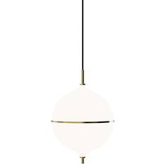 Rebello Decor Eternal Moonlight Large Brass/Opal Pendant Lamp 32cm