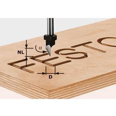 Festool HS S8 D11/60° Script Router Cutter 8mm Shank