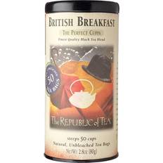 Food & Drinks The Republic Of Tea British Breakfast Black Tea 50-Count