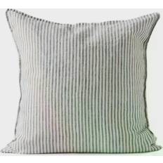 Tell Me More Linen Kuddöverdrag Vit, Grå (50x50cm)