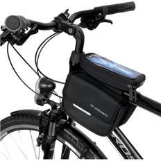 Iphone holder Wozinsky vandtæt pannier cykeltaske m iPhone holder til stellet 1,5l