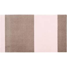 Smudsmåtte 120 Tica Copenhagen Smudsmåtte Stripes Horizontal Sand/light Pink, Beige