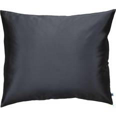 ByBarb Silk Dark Grey Hovedpudebetræk Grå (60x50cm)