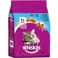 Whiskas Cibo Secco - Gatto Animali domestici Whiskas 1+ Tonno Crocchette Per Gatto - 7 kg