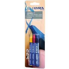 Jaune Crayons LYRA Timmerkrita 797 Röd/Gul/Blå 3-Pack