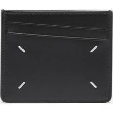 Maison Margiela Porte-carte Noir À Ornement Cousu