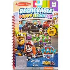 Paw Patrol Pegatinas Paw Patrol Melissa & Doug Big Truck Pups, Patrulla Canina, 34 Pegatinas acolchadas reutilizables, Juguetes creativos, Regalo para niños y niñas de todas las edades, 3 4 5 6 7 8 años