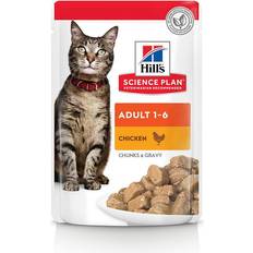 Hill's Diete Veterinarie - Gatto Animali domestici Hill's Science Plan Adult Set Ö 48 x 85 g Pollo