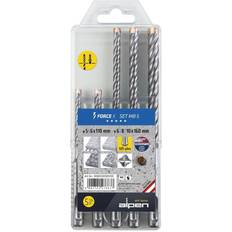 DS FORCE X MB 5 0080500005100 Beton-spiralbor-sæt 5 dele 1 stk