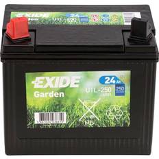 Havetraktor batterier og opladere Exide Batteri 12V-24Ah SLA, havetraktor